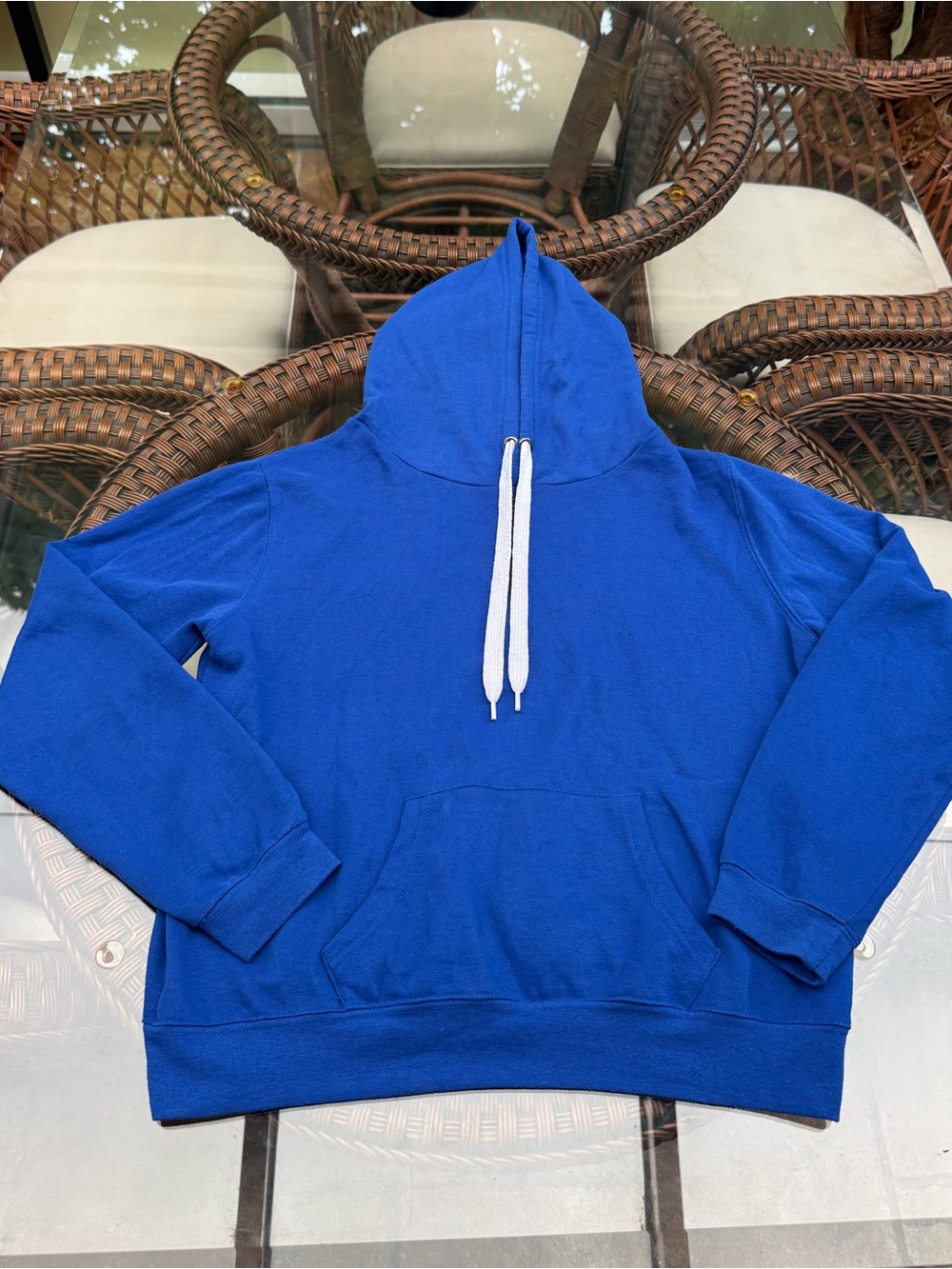 Womens Blue Hoodie